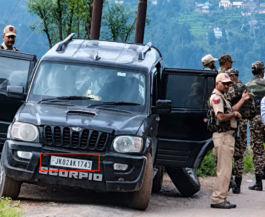 Suspicious Scorpio Seized Near Dalwas After Breaching Police Checkpoint in Ramban