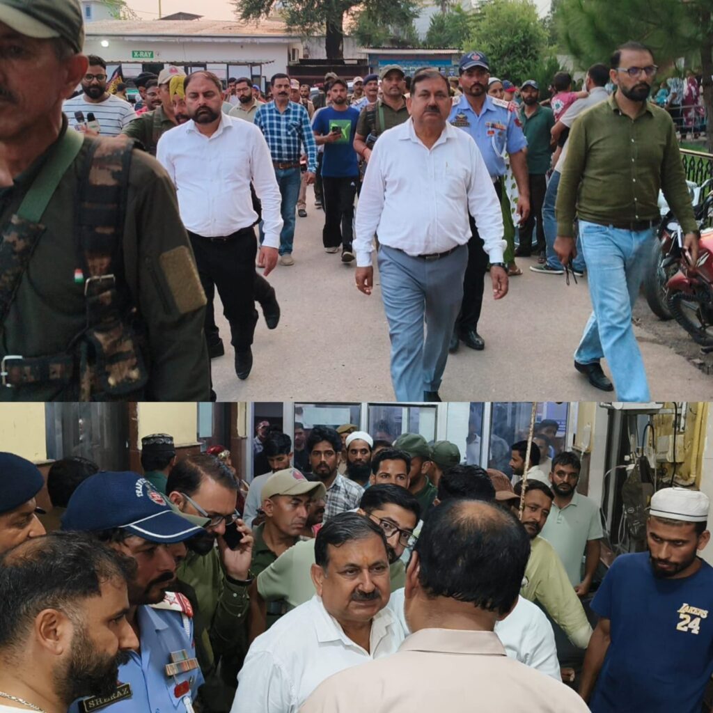 Shindara Road mishap: DC Poonch visits District hospital to enquire about the well being of injured