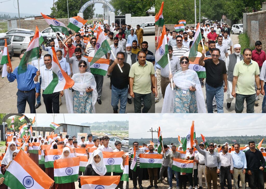 Shopian remains Abuzz with Har Ghar Tiranga Campaign Activities