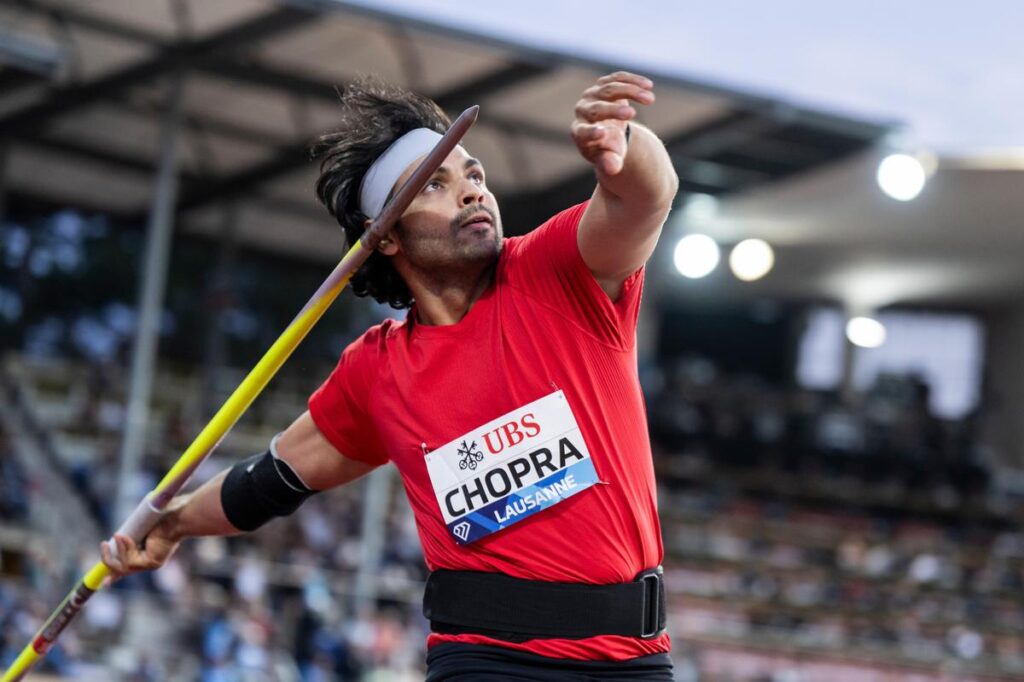 Neeraj Chopra finishes second in Lausanne Diamond League with season-best 88.05m