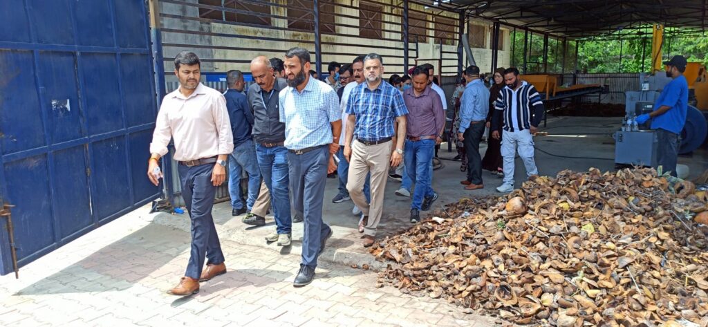 JMC Launches Coconut Shredding Unit to Promote Scientific Waste Management