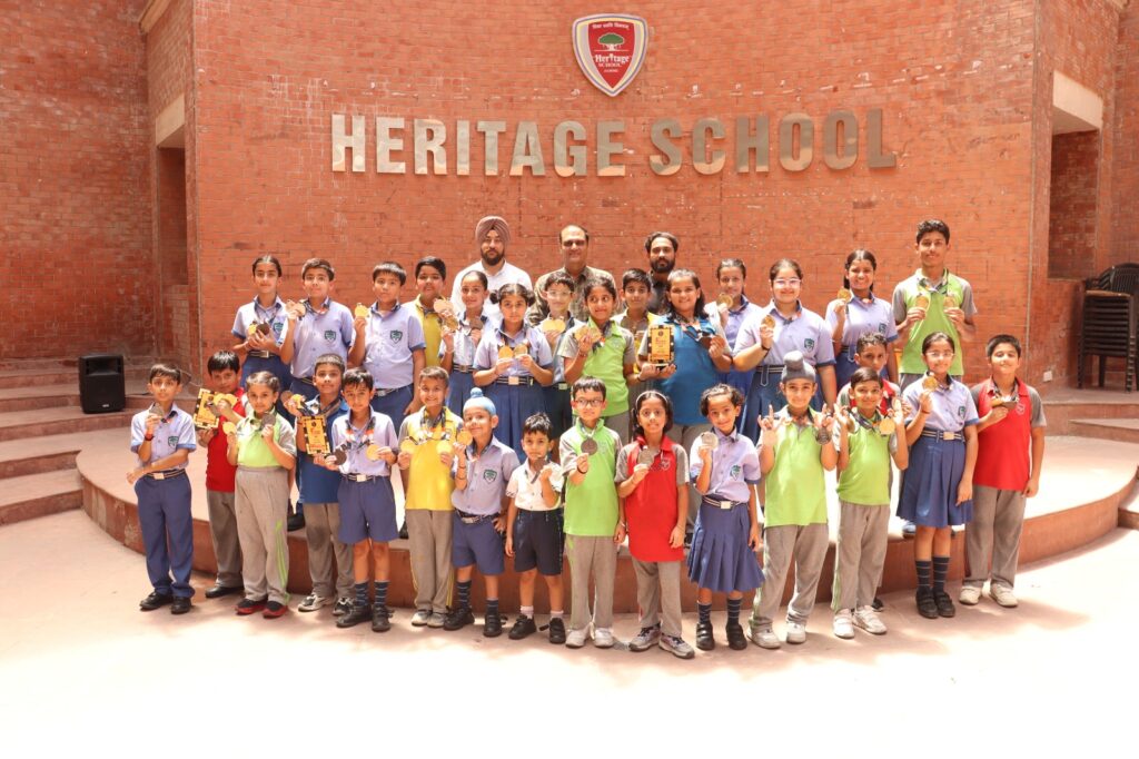 Heritage School Skaters Bag 53 Medals at 4th Ranking Roller Skating Championship