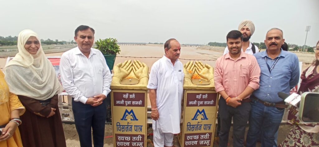 JMC Launches Immersion Receptacles, Solar-Powered Cooling Station at Tawi Riverfront