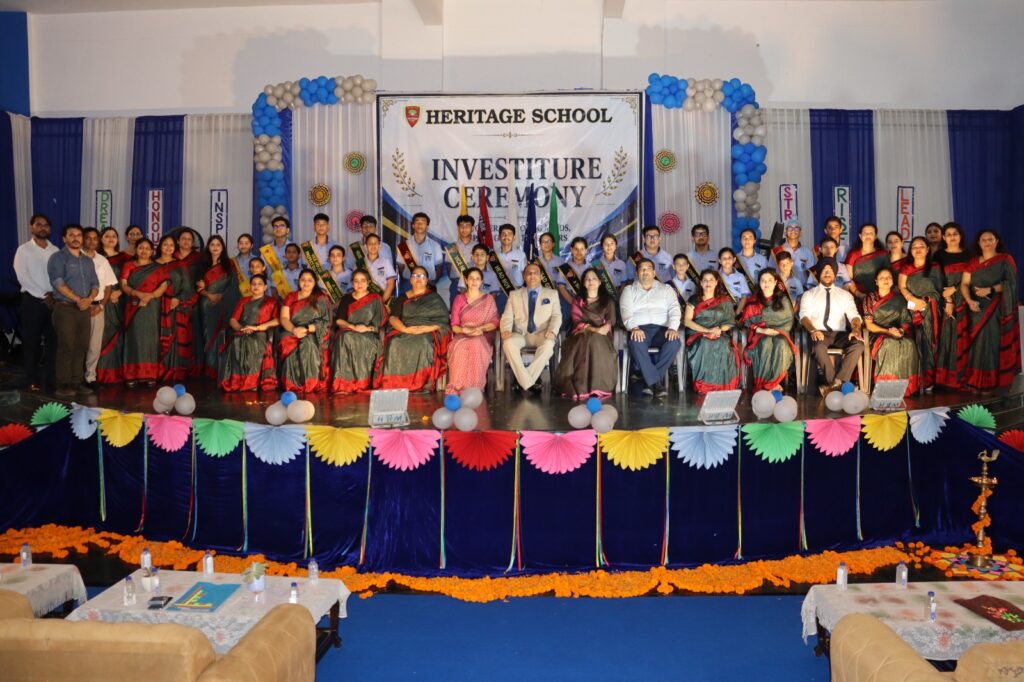 Heritage School Holds Investiture Ceremony for 2026–27 Session