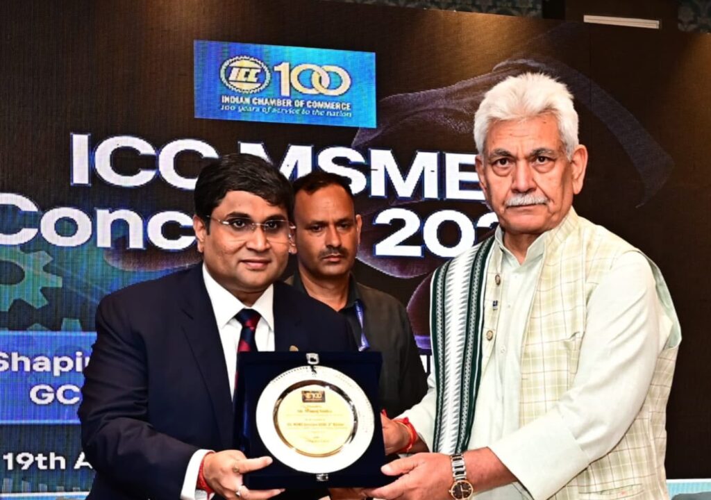 MSMEs Heartbeat of Economy, Key to J&K’s Next Growth Chapter: LG Manoj Sinha