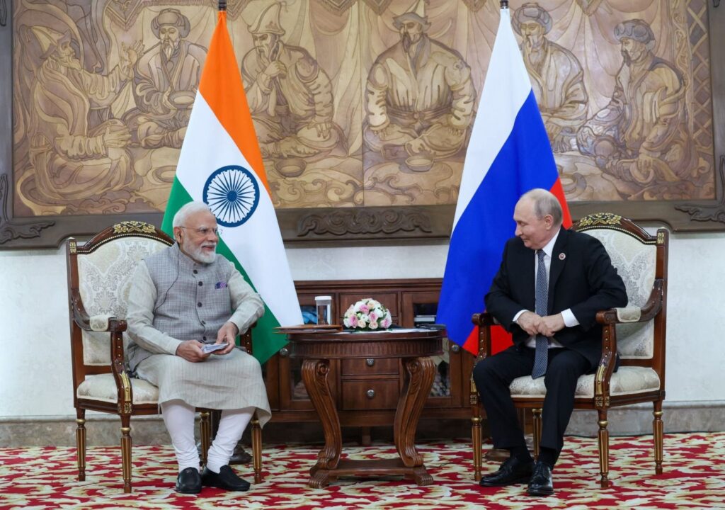 “Time to move away from endless war to end of war”: PM Modi tells Russian Prez Putin on sidelines of SCO summit, “every day of war sets humanity back”