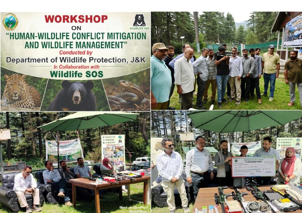 Wildlife Division Shopian conducts Capacity Building Workshop on Human-Wildlife Conflict Mitigation at Shikargah