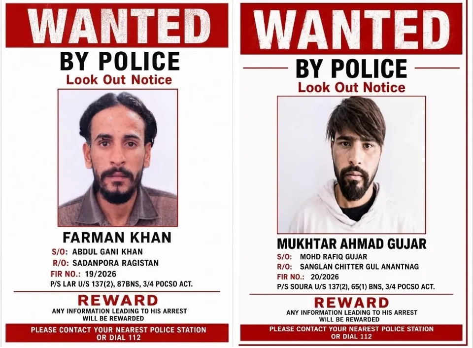 Two POCSO Accused Who Escaped From Srinagar Central Jail Arrested After Three Days