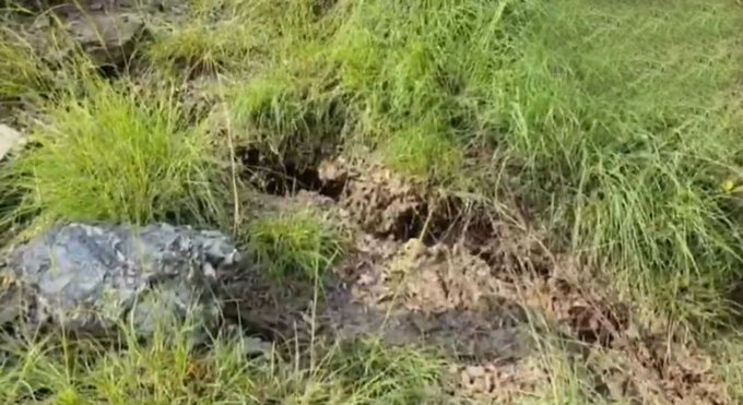 Three families evacuated after land subsidence, cracks in houses in Ramban