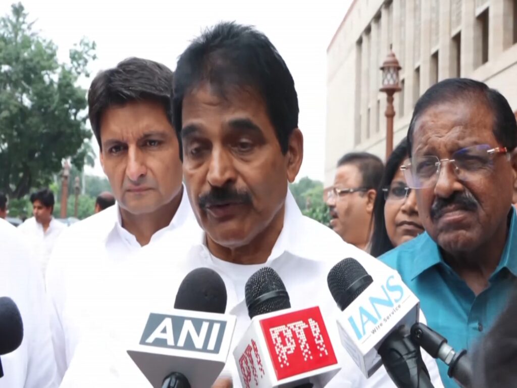 Congress MP KC Venugopal moves Adjournment Motion in Lok Sabha over alleged Ram Mandir donation theft case