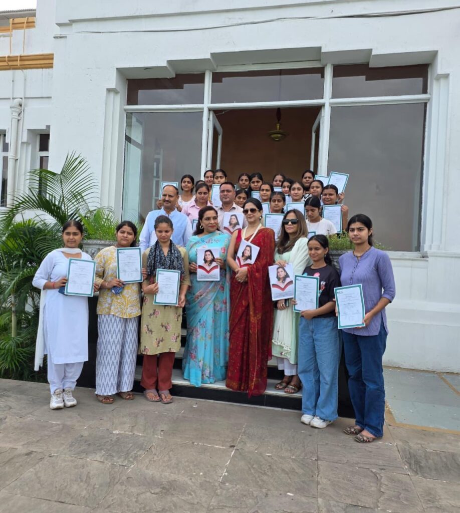 25 Rural Girls Felicitated Under ‘Vriddhi–The Digital Beti’ Initiative