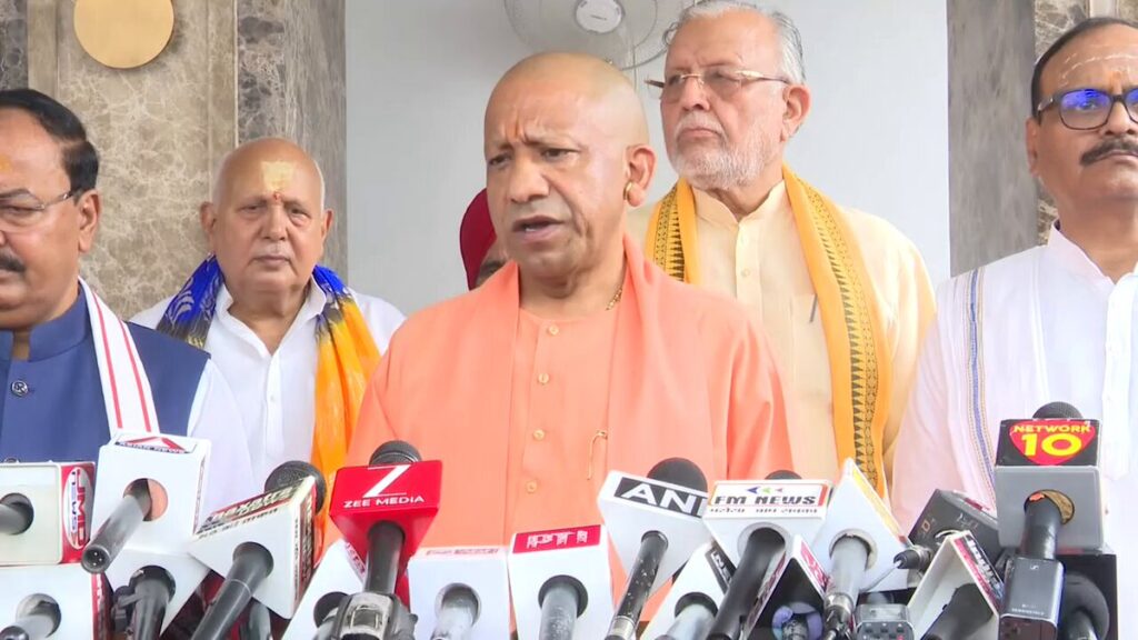 Yogi Adityanath hits back at opposition on temple donation theft issue, questions their commitment to Lord Ram