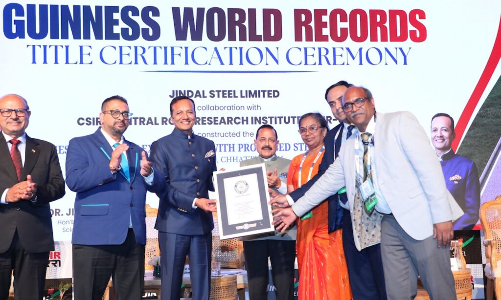 ‘Steel Slag Road’ reduces construction cost 40%, increases strength four times: Dr Jitendra