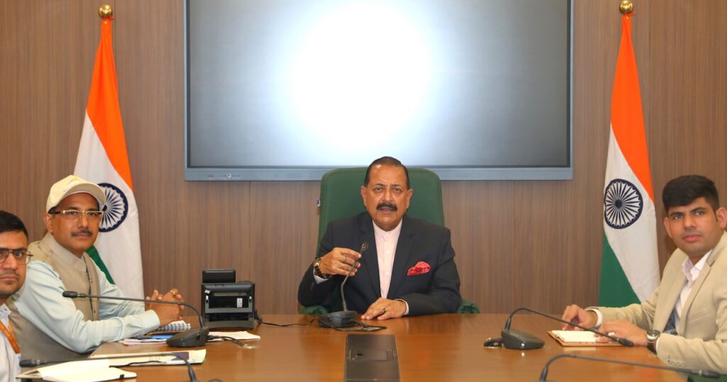 Dr Jitendra holds virtual meeting with France Minister, discusses upcoming ‘Space Summit’
