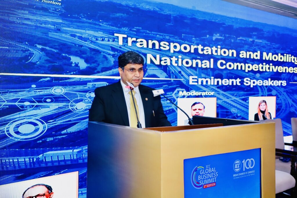 Rahul Sahai Highlights Connectivity as Key to India’s Global Competitiveness at ICC Summit