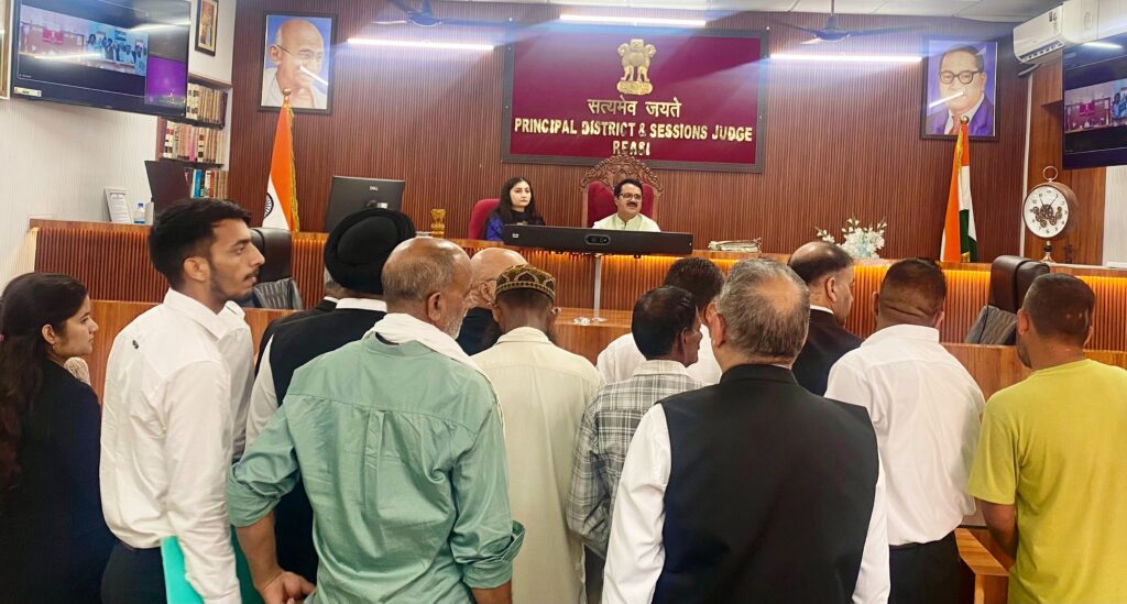 3rd National Lok Adalat held at Reasi