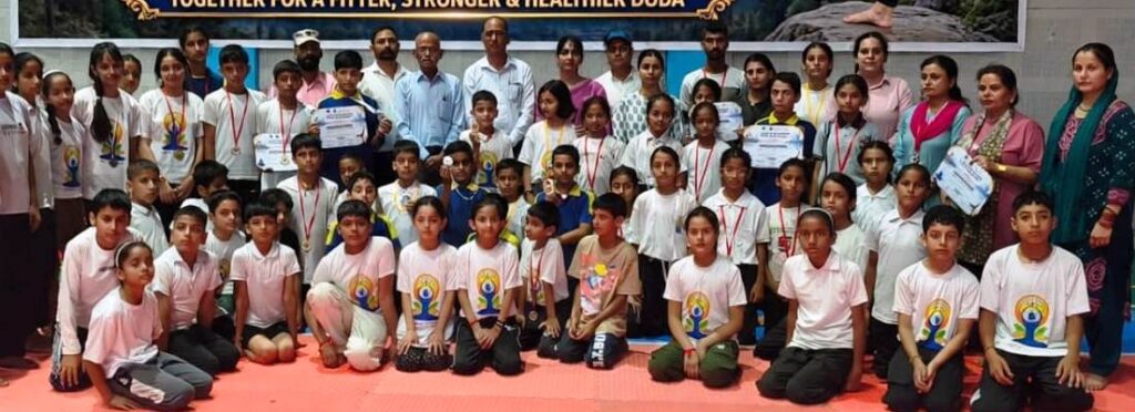 7th District Yogasana Sports Championship 2026 concludes at Indoor Stadium Doda