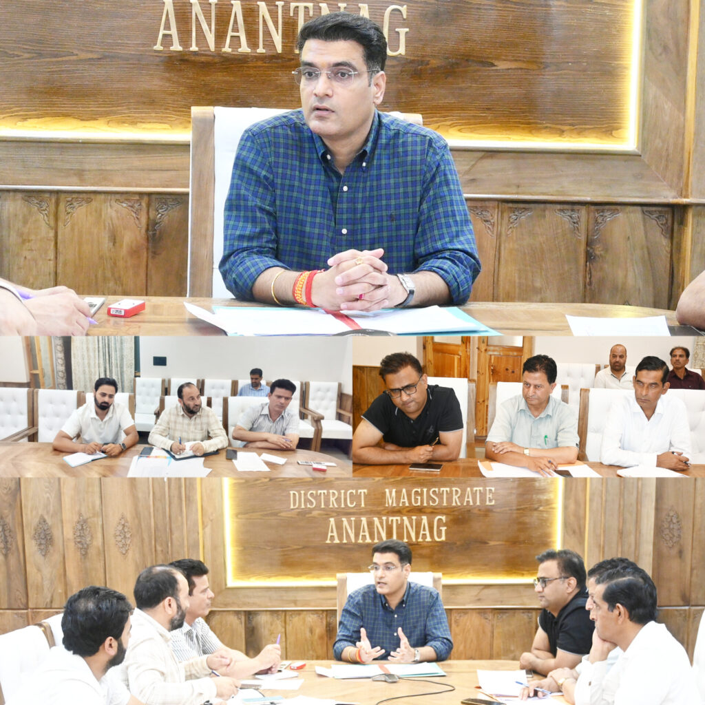ADC Anantnag reviews progress under PM-SYM Scheme
