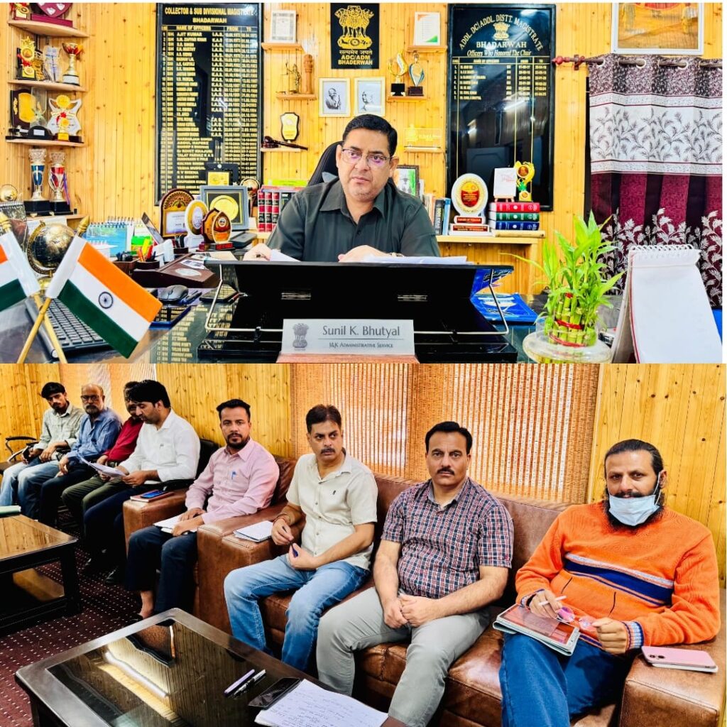 ADC Bhaderwah reviews progress of Smart Metering, RDSS Works