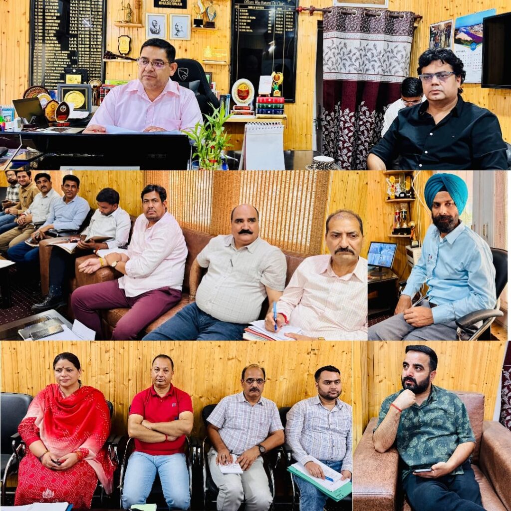 ADC reviews enforcement of NGT guidelines in Bhaderwah