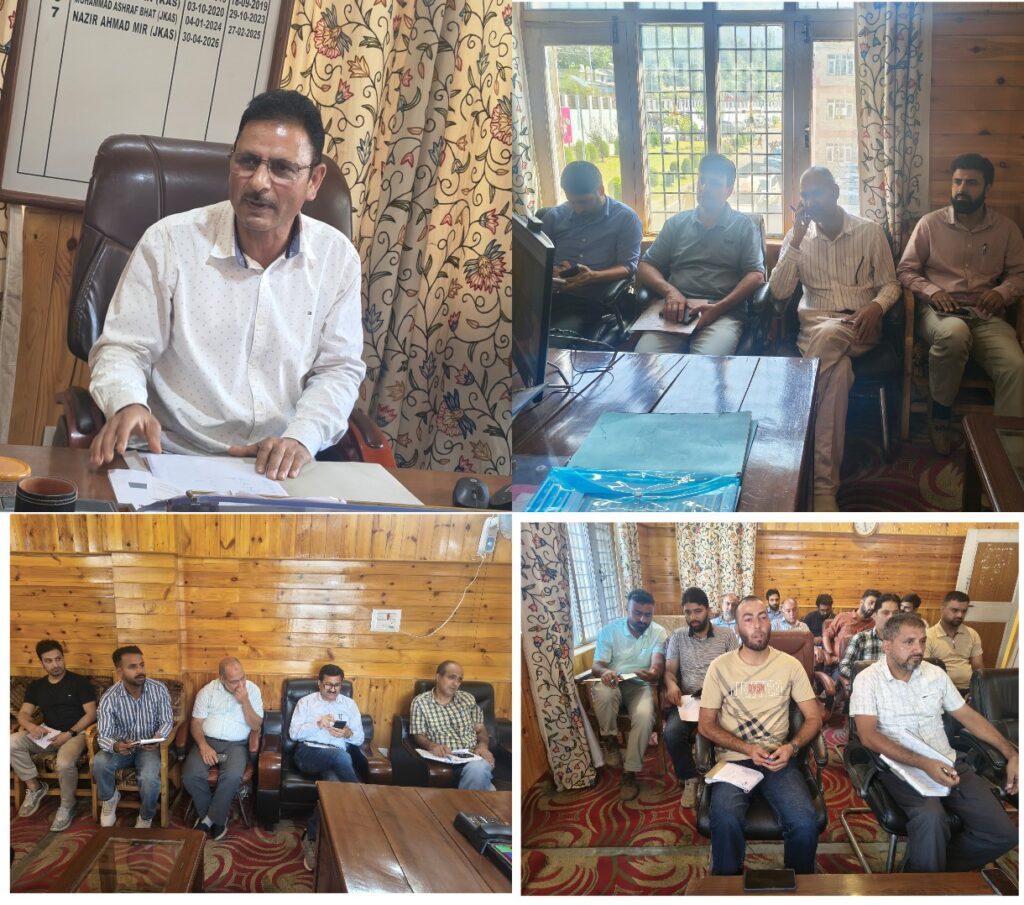 ADDC Bandipora reviews implementation of NAPS-PRAGATI