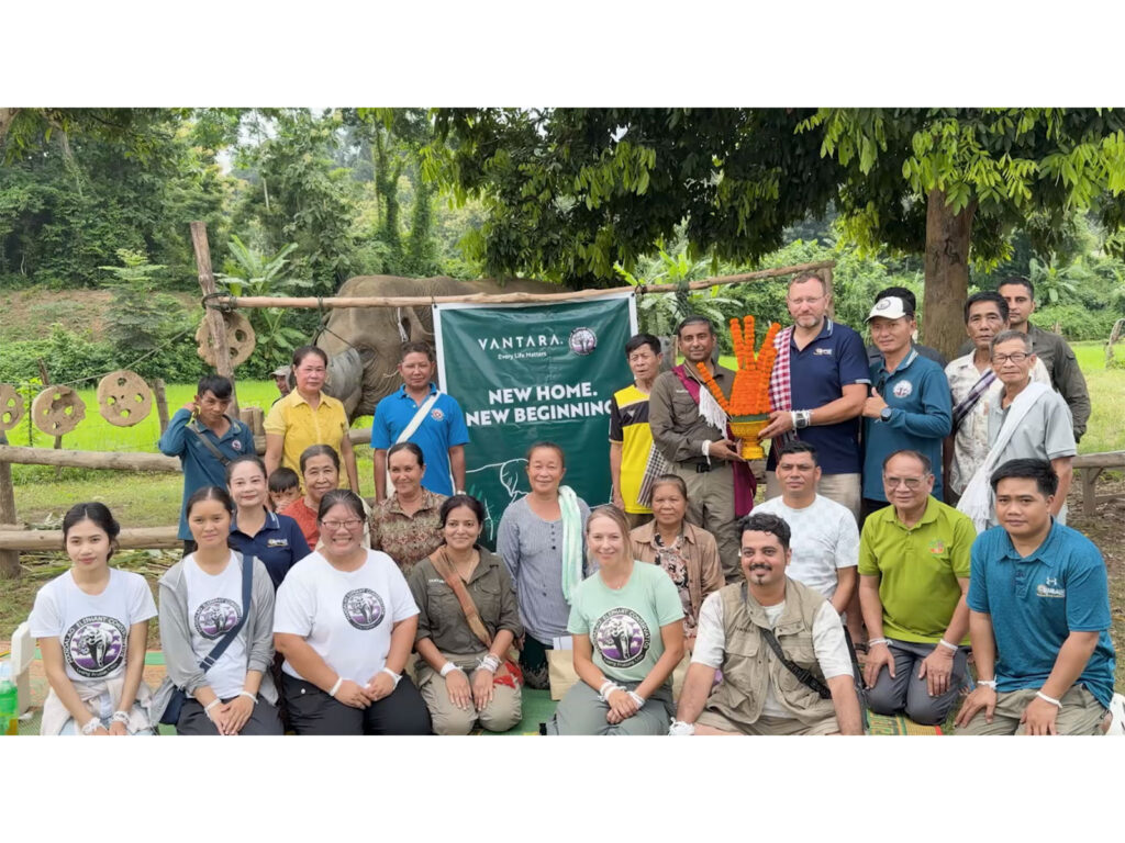 Vantara, Mandalao Join Hands to Strengthen Elephant Conservation in Laos