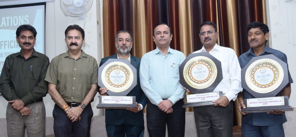 Agriculture Department Jammu bids farewell to retiring employees
