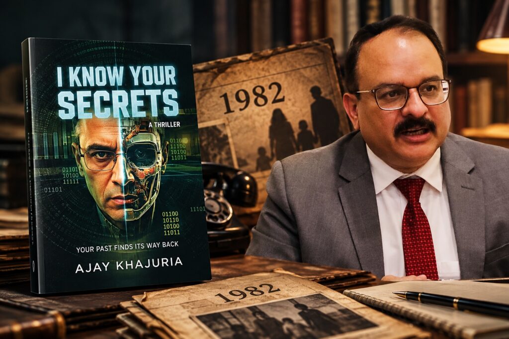 When the Past Comes Calling: Ajay Khajuria’s Thriller Explores the Cost of a Buried Secret