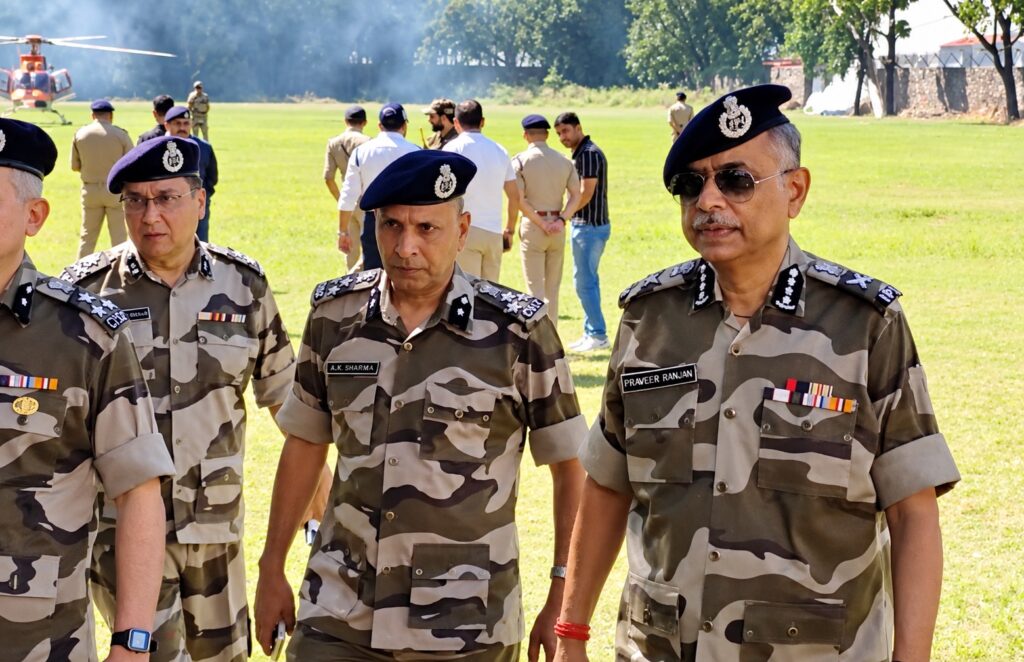 CISF DG Visits Kathua Camp After Firing Incident That Killed Four Personnel