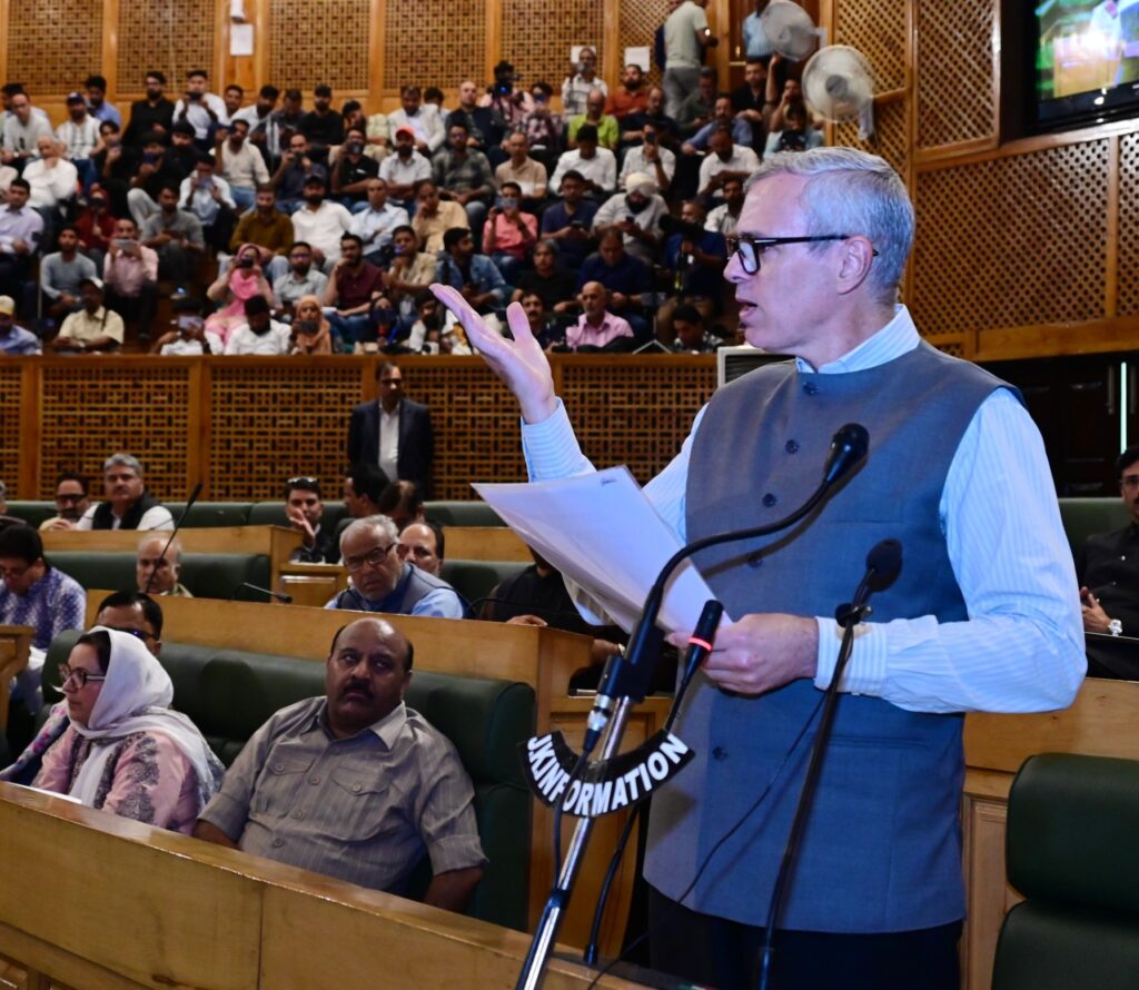 Hailstorm damage in Banakoot assessed, Loss below SDRF subsidy threshold: CM Omar Abdullah