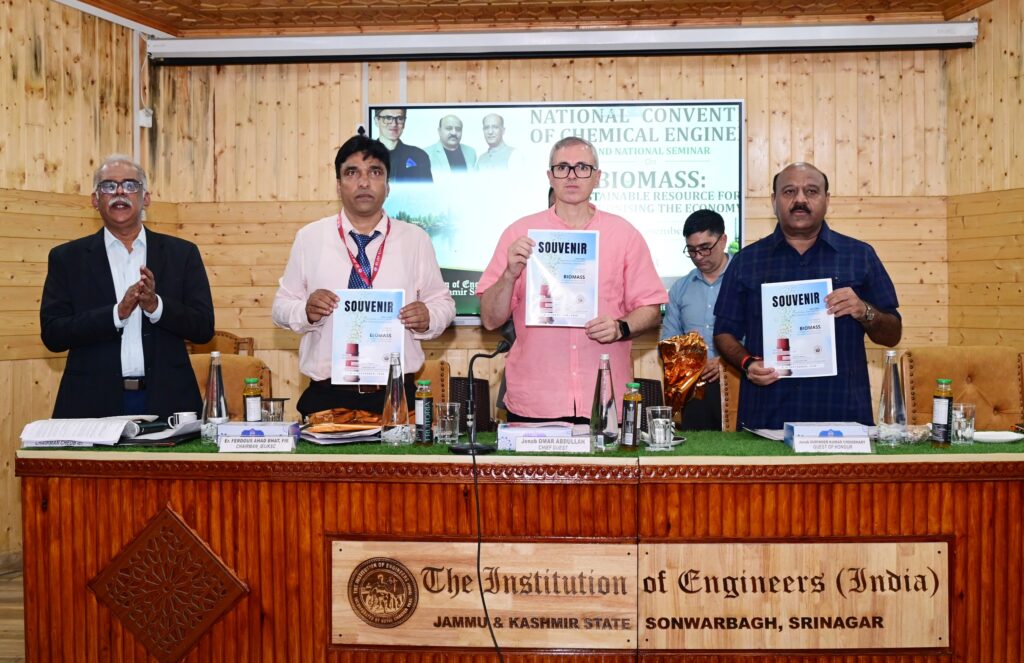 CM Omar Abdullah calls for locally viable biomass solutions to decarbonize J&K’s economy