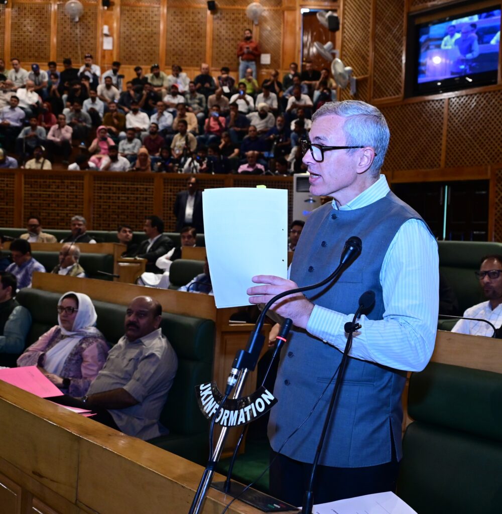 Patnitop proposed under Centre’s Globally Competitive Tourism Destination Scheme: CM Omar Abdullah