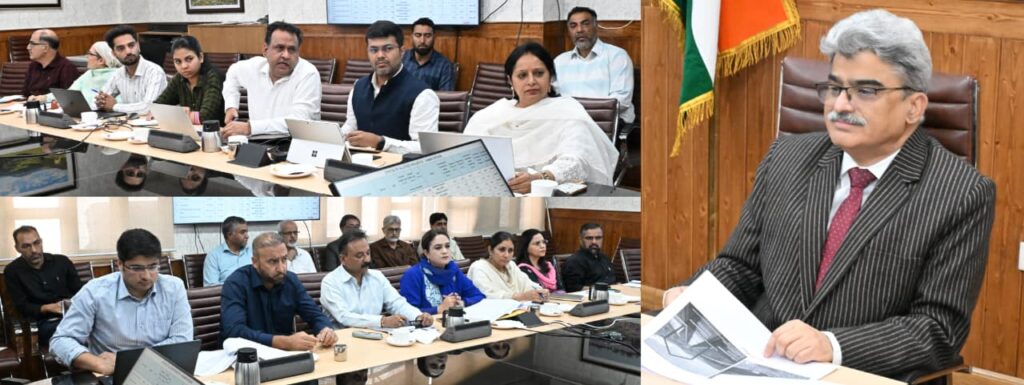 Chief Secretary for leveraging SBM-U for cleaner, greener J&K