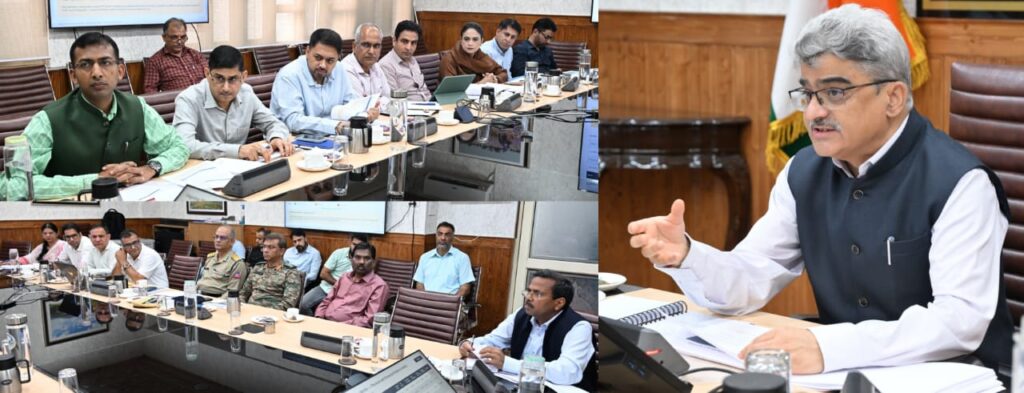 Chief Secretary reviews nearly ₹40,000 Cr Highway & Tunnel projects across J&K