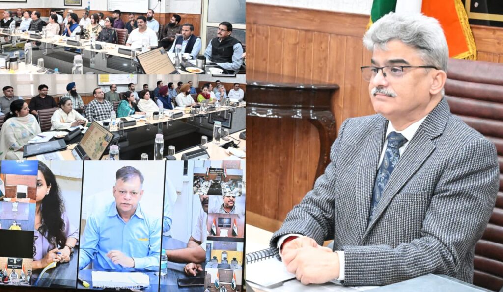 Chief Secretary reviews quality, timeliness of public grievance redressal across J&K