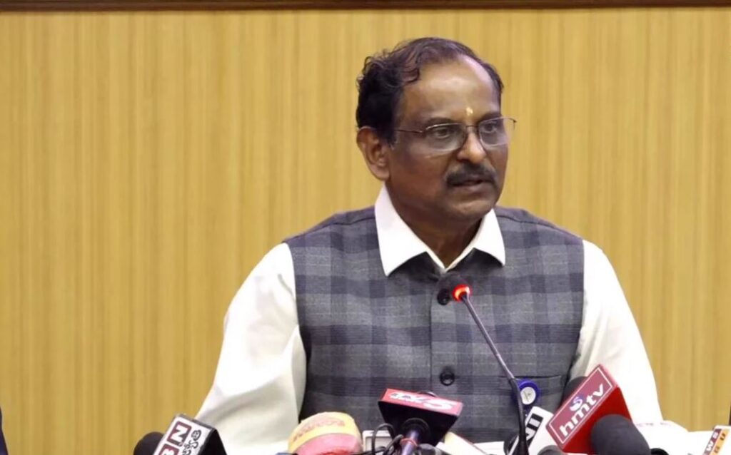 ISRO chief V Narayanan hails GSLV-F17 mission success, says EOS-05 satellite in perfect health