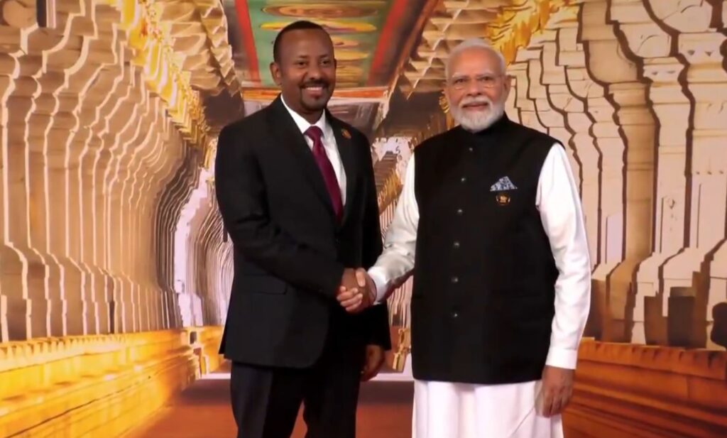 BRICS Summit 2026: PM Modi welcomes Ethiopian PM Abiy Ahmed Ali, Brazilian Foreign Minister Mauro Vieira at venue
