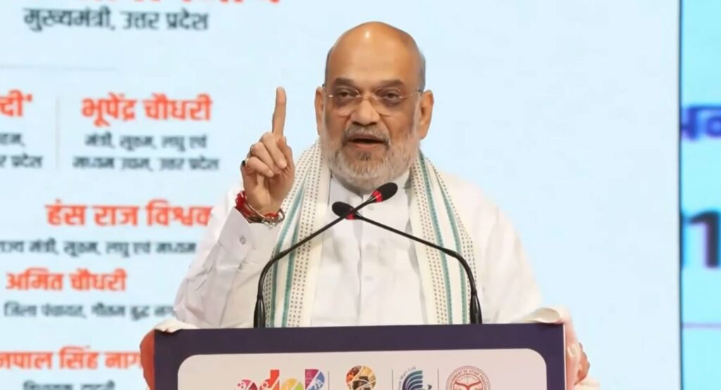 “Mafia ruled UP, Yogi govt eliminated it”: Amit Shah highlights political stability, policy implementation under BJP govt