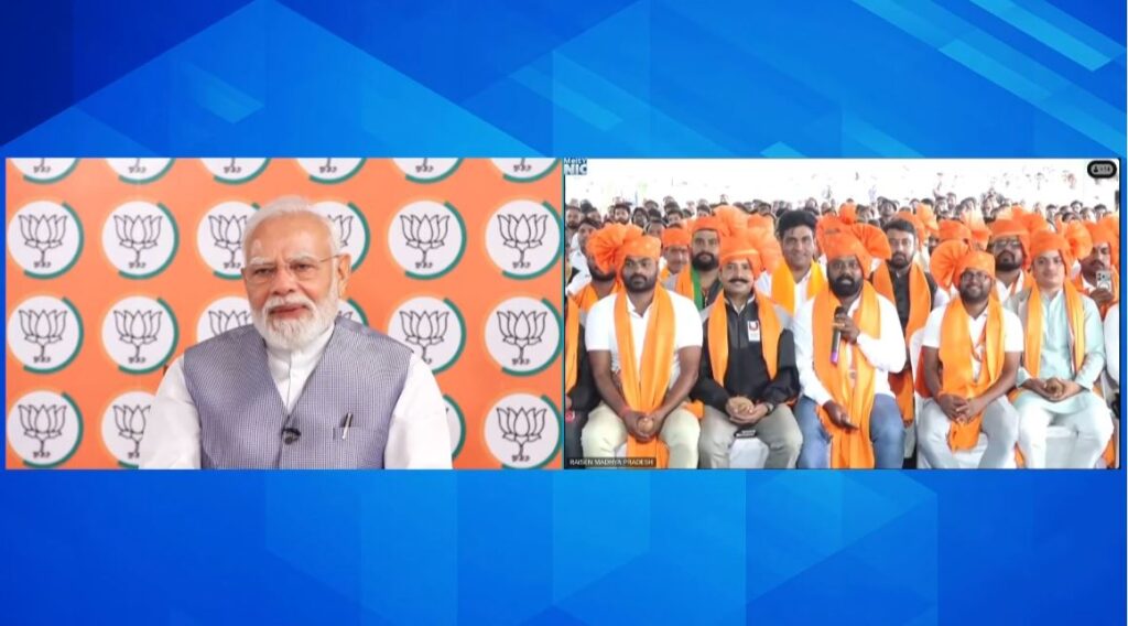 Focus on positive changes in society, not on vote bank politics: PM Modi to BJP workers