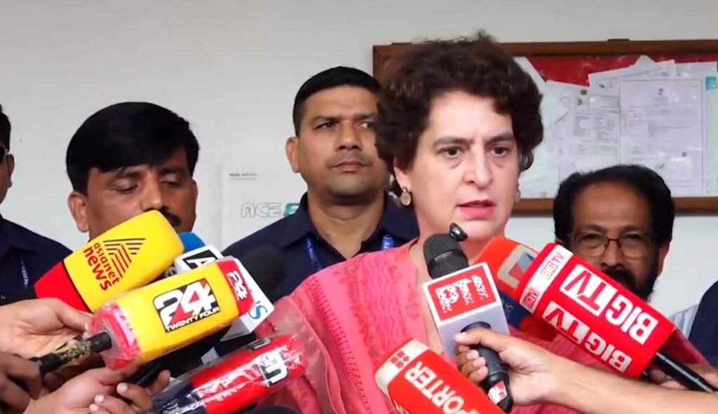“If illegal acts were done, CEC should be criminally prosecuted”: Priyanka Gandhi Vadra demands action over SIR