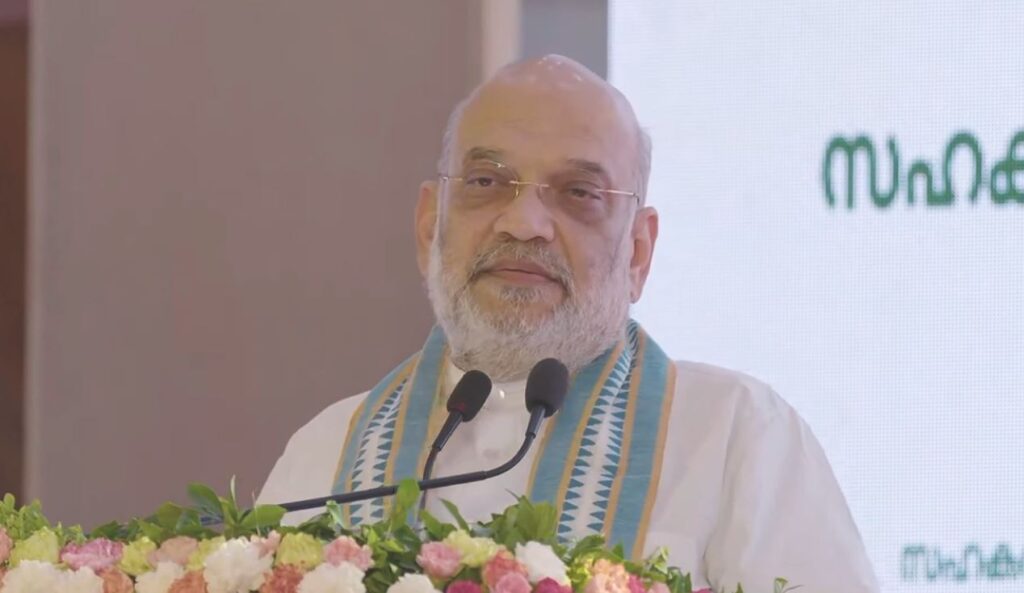 Home Minister Amit Shah launches ‘SHE Mart’ initiative, NCCF cooperative schemes in Keralam