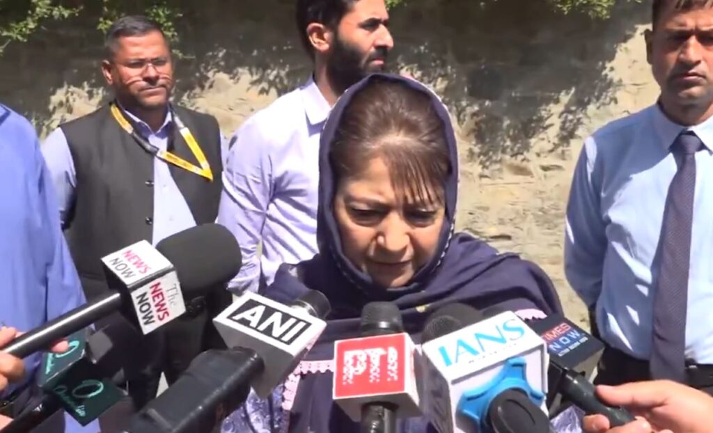 BJP trying to subvert fundamentals of Indian democracy: Mehbooba Mufti