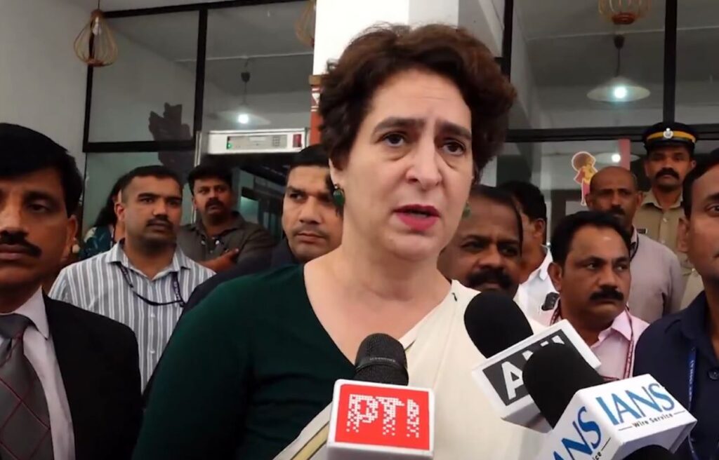 ‘No point in talking about big schemes if women are not safe’: Priyanka Gandhi Vadra on Jamui case