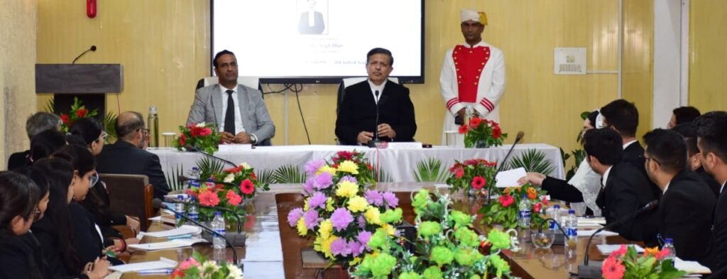 J&K Judicial Academy organizes interactive session for Trainee Civil Judges Batch 2026