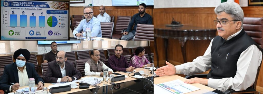 Leverage strengths, address challenges for high-value handicraft exports: Chief Secretary
