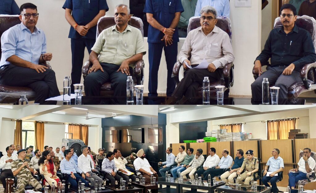 Chief Secretary inspects progress on High Security Prison at Dambra, Kathua