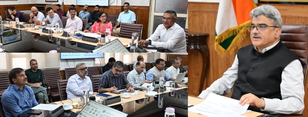 Chief Secretary assesses framework of ‘Draft J&K EV Policy 2026’