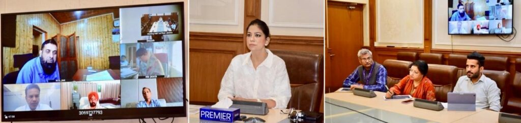 Commissioner Secretary chairs UTLIMC meet to review computerisation of PACS in J&K