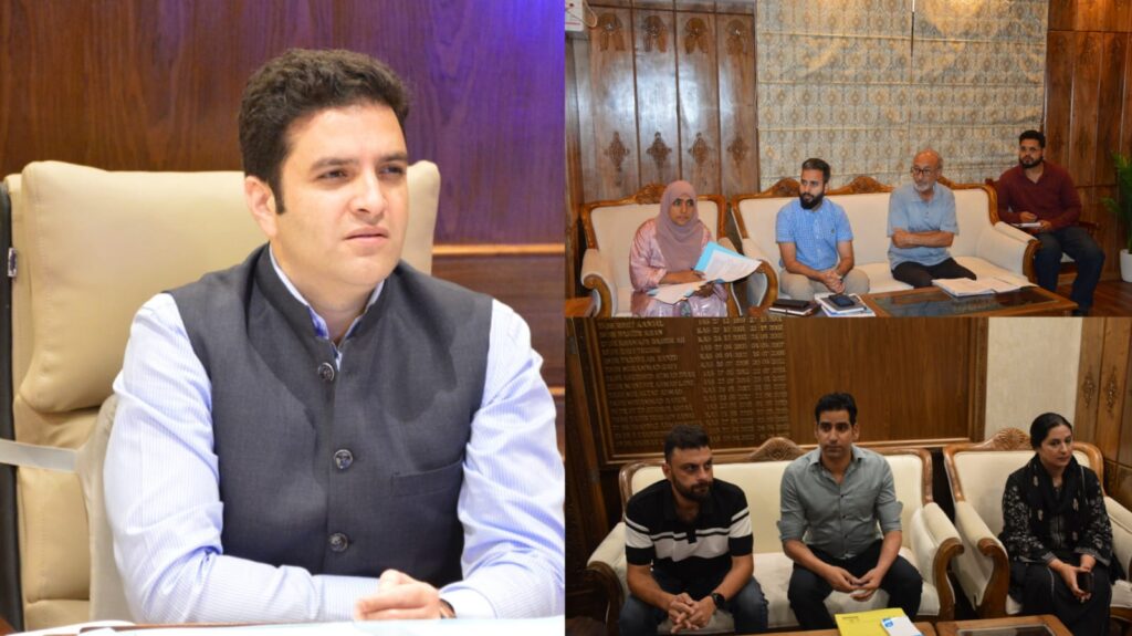 DC Budgam reviews progress of National Highways, Vital Road Projects