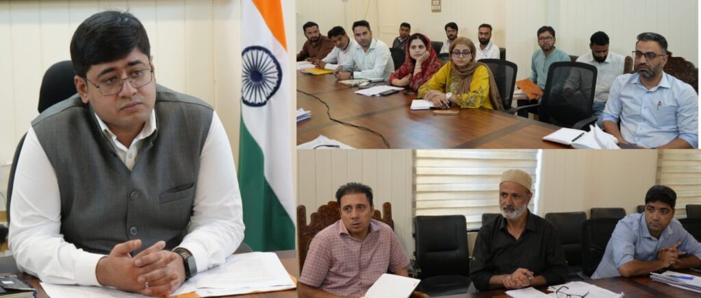 DC Ganderbal reviews implementation of Solid Waste Management Rules, 2026